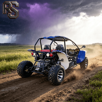 Kart à moteur Raxen avec marche arrière 300cc CVT pour les stations balnéaires