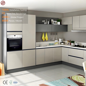 Proyecto GINO, Muebles de Cocina de Alta Calidad, Modelo de Cocina Completa de Ingeniería Estándar, Diseños de Gabinetes de Cocina Inteligentes de Lujo - Product Image 1