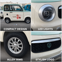 Quadricycle électrique pour adultes fabriqué en Chine, petite voiture de passagers, transmission automatique, facile à utiliser pour les voyages en famille