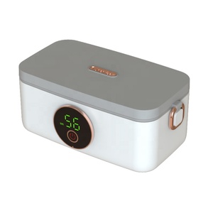 Boîte à lunch électrique portable rechargeable à prix d'usine, chauffe-plat sans fil auto-chauffant, en stock - Product Image 3