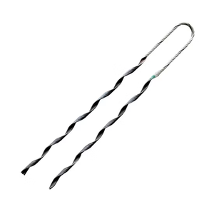 Twisted Wire Rope Terminal for Guy Wire Strand Telecom Hardware Bare Copper Connection - Product Image 2