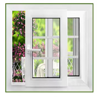 Energie sparendes UPVC-Schiebefenster und Tür/96x80 Glass chiebe fenster
