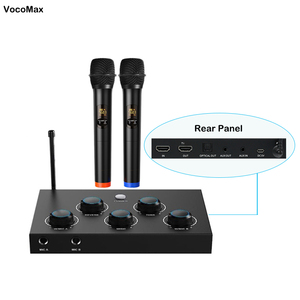 Facile funzionamento <span class=keywords><strong>Karaoke</strong></span> microfono Wireless Mixer per <span class=keywords><strong>Karaoke</strong></span>, Home KTV, grandi feste, musica DJ, matrimoni, uso in aula - Product Image 4