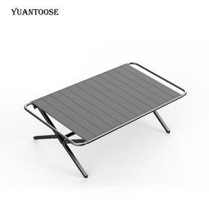 Mesa Plegable de Aleación de Aluminio Yuantoose, 105x60.4x42cm, Rectangular, para Exteriores, Picnic, Camping, Ligera y Portátil - Product Image 2