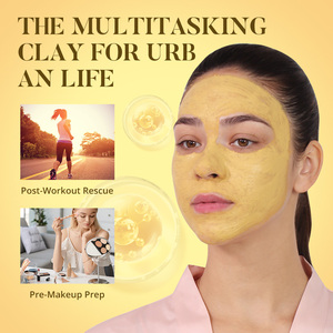 <span class=keywords><strong>Maschera</strong></span> <span class=keywords><strong>Viso</strong></span> all'Argilla Nera Purificante e Illuminante con Vitamina C, Curcuma, <span class=keywords><strong>Caolino</strong></span> e Bentonite per Pori Dilatati e Punti Neri - Private Label - Product Image 6