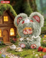 Nouvel Arrivage en Stock : Boîte Mystère en Peluche Mignonne Baby Three Migo Garden Cake House pour Décoration