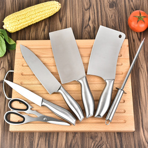 Juego de Cuchillos de Cocina Sunland New Premium de 6 Piezas, Estilo Japonés, Ultra Afilados, Totalmente de Acero Inoxidable, Sostenibles - Product Image 2