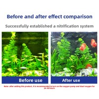 Capsules de bactéries nitrifiantes pour aquarium, bactéries bénéfiques concentrées, purificateur d'eau pour aquarium et bassin