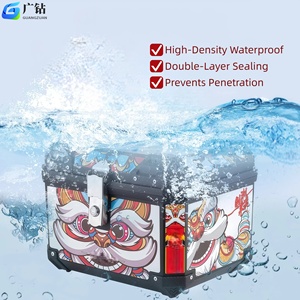 Caja Trasera para Motocicleta de 45L, Venta Directa de Fábrica, OEM, Personalizada, Resistente a Arañazos, PP, Impermeable, con Cerradura Antirrobo - Product Image 6