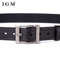 Ceinture en cuir véritable, boucle en métal de luxe personnalisée, ceintures en cuir pour hommes, accessoires pour femmes en cuir véritable
