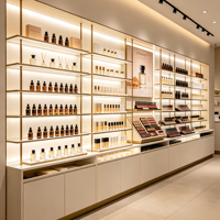 Toko Parfum Minyak Wangi, Display Showcase Rias Wajah, Display Showcase Parfum Mewah