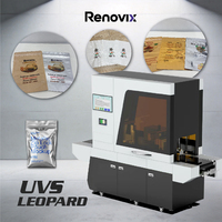Imprimante industrielle automatique Renovix 2-en-1 UV à passage unique avec tête d'impression piézoélectrique MEMS/POD pour sacs PE/PP haute vitesse