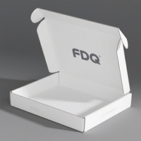 Boîte à pizza écologique biodégradable gaufrée bronzée mate en carton ondulé - Emballage alimentaire rigide en forme de livre avec fermeture magnétique pour la vente en gros