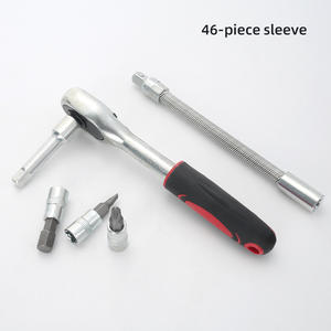 46 Autoreparatur-Werkzeugs ätze Motorrad-Autore parat ur handbuch Ratschen schlüssel Hardware Auto-Motorrad-Werkzeugs ätze Versand in Übersee - Product Image 4