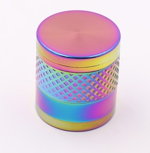 Herb Grinder 40mm 4 capas hierba amoladora de Zicn de aleación para CNCTeeth filtro neto seco vaporizador de hierbas - Product Image 2