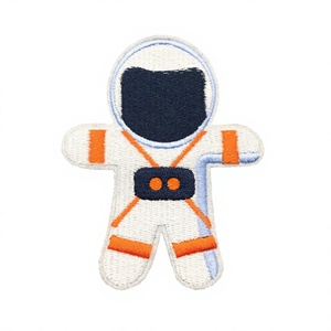 <b>Machine</b> Embroidered Fabric <b>Badges</b> Sew-On Type - Product Image 1