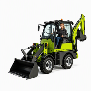 <span class=keywords><strong>รถ</strong></span>ตักดิน<span class=keywords><strong>ขุด</strong></span>ดินจากโรงงานโดยตรง ได้รับมาตรฐาน CE เครื่องยนต์ดีเซล มินิเรโทรเอ็กซ์คาเวเตอร์ 4x4 มินิแทรกเตอร์ <span class=keywords><strong>รถ</strong></span>ตักดินแบบลากจูง - Product Image 1