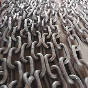 Chaîne d'ancrage galvanisée à chaud de qualité <span class=keywords><strong>G40</strong></span>, norme ISO, 10 mm, maillons ronds soudés, pour amarrage de bateaux et yachts marins - Product Image 3