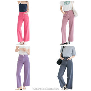 En stock Jeans holgados de mezclilla para mujer Cómodos y elegantes con ropa de calle transpirable Y2K Casual Sexy Características Lavado colorido - Product Image 3