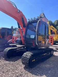 Excavatrice sur chenilles Hitachi d'occasion à faible nombre d'heures de fonctionnement et à prix réduit, modèle Zx120 Zx120-6, en stock à vendre - Product Image 6