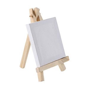 <strong>Mini</strong> Easel <strong>Canvas</strong> 10*10cm Stretched <strong>Canvas</strong> with Easel Set Art <strong>Canvas</strong> - Product Image 3