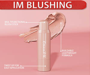 Customized LOGO 6 Color Universal Use Lipstick Blush Eyeshadow <b>All</b> <b>in</b> <b>One</b> - Product Image 6