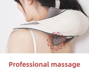 Pijat bahu, chiho5d 5d memijat shiatsu syal kompres panas punggung tengkuk dan leher pemijat tulang belakang serviks dan bahu - Product Image 3