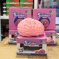 Jouet sensoriel anti-stress en forme de cerveau SoftSmart, doux et relaxant, à remontée lente, pour enfants, vente en gros