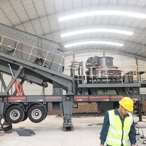 Máquina de fabricación fácil de operar, planta trituradora de arena VSI móvil para neumáticos serie VK para minería y cantera - Product Image 5