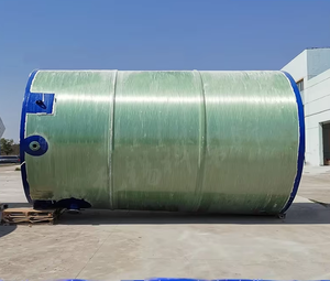 Station de pompage préfabriquée intégrée en PRV - Solution professionnelle OEM de levage et de décharge des eaux pluviales/des eaux usées - Product Image 4