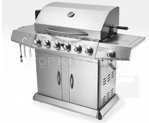 Parrilla de Barbacoa Móvil para Exteriores, Asador Giratorio de Gas para Camping, Modelo IT-6098 - Product Image 2