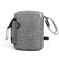 Populaire étanche seau forme bébé maman multifonction couche lait déjeuner stockage poussette sac à dos sac pour voyage