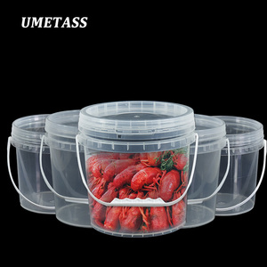 Cubeta de Plástico PP Transparente Hermética a Prueba de Fugas de 1 a <span class=keywords><strong>20</strong></span> <span class=keywords><strong>Litros</strong></span> para Envasado de Alimentos y Agua, Venta al Por Mayor - Product Image 2