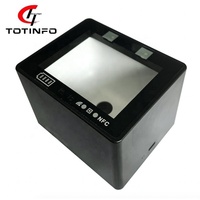 TOTINFO DCS20 OEM Escáner de Código de Barras 2D de Montaje Fijo para Escritorio, USB TTL RS232 RS485 Wiegand, Lector de Códigos QR Manos Libres, CE, en Stock