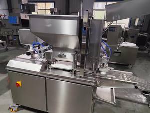 Nugget de pollo de alta productividad Pastel de pescado Latke Burger Patty Beef Patty Making Machine - Product Image 5