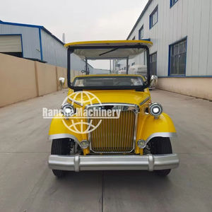 รถท่องเที่ยว 5 ที่นั่ง รถยนต์ไฟฟ้าคลาสสิก รถกอล์ฟโบราณ รถโบราณย้อนยุค ลดราคา - Product Image 1