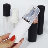 En stock – Flacon pulvérisateur en PET avec pompe mousseuse personnalisable (100 ml, 120 ml, 150 ml) pour lavage du visage, shampoing, nettoyage et massage