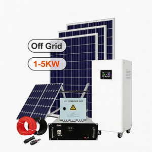 Complete Off-grid <b>Solar</b> Energy System <b>Kit</b> 10-30kW All-in-One <b>Solar</b> Panel <b>Power</b> System Home Full Set MPPT Controller Lithium Ion - Product Image 5