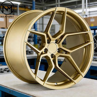 Jantes en alliage Maxtera forgées sur mesure de style RFX11 pour voitures particulières Porsche BMW Corvette Camaro Mustang 370Z GT-R Supra 86 BRZ