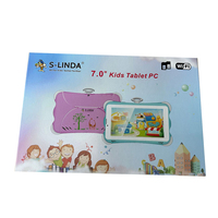 Tableta para niños de 7 pulgadas con ranura para tarjeta SIM 64GB Octa Core Android PC Toy para aprendizaje y juegos