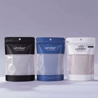 Sacs de sous-vêtements Boxer homme personnalisé emballage avec sacs en plastique zip-lock pour sous-vêtement féminin