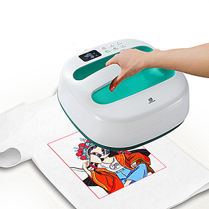 EASYCOUNT Mini <span class=keywords><strong>Prensa</strong></span> Térmica Portátil 2 en 1, Impresora de Sublimación, Máquina de Impresión de Camisetas - Product Image 3