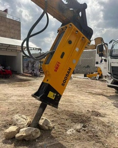 Alta calidad para SB 81 caja de martillos hidráulicos 18-26 toneladas excavadoras nueva garantía de 1 año para demolición excelente certificada - Product Image 5