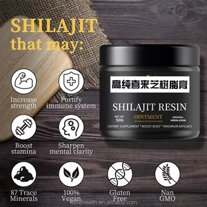 Pommade Shilajit Pur Himalayen, Gummies Shilajit, Résine Shilajit Pur Original, Vitamines Naturelles, Antioxydants, Compléments Alimentaires pour la Santé - Product Image 5