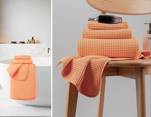 Khăn tắm sợi microfiber thiết kế tổ ong, thấm hút cao, khô nhanh, không mùi, bán buôn từ nhà máy ECO, thích hợp cho tắm, phòng tập thể dục, bãi biển, hồ bơi - Product Image 2