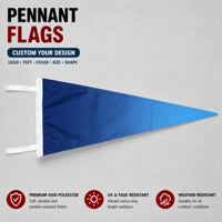 Drapeau de supporter personnalisé en polyester imprimé en sérigraphie, écologique, durable et réutilisable pour événements d'équipe et scolaires