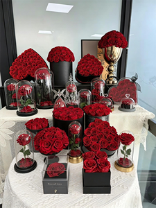 Fiori Conservati in Elegante Confezione <span class=keywords><strong>Regalo</strong></span>, Rose Eterne Reali in Scatola di Cartone, <span class=keywords><strong>Regalo</strong></span> <span class=keywords><strong>Romantico</strong></span> Personalizzato <span class=keywords><strong>per</strong></span> <span class=keywords><strong>Lei</strong></span>, Fidanzata, Moglie, Mamma - Product Image 6