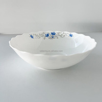 Ensemble de vaisselle en verre opale de haute qualité, 7 pièces, facile à nettoyer, ensemble de bols en verre opale, 7 pièces, design personnalisé