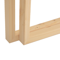 Cadre de toile en bois massif de 12x16x20 pouces, pour peinture par numéros, accessoire de bricolage, vente en gros