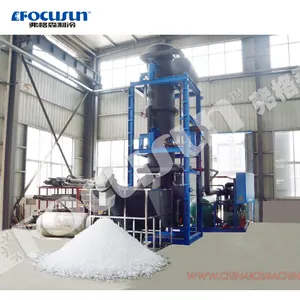 Quality Guaranteed Ice Tube Cube Machine With Automatic Packing Line For Ice Factory